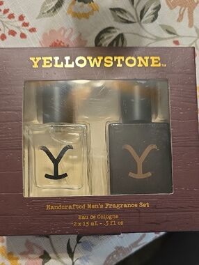 Yellowstone Men’s Fragrance Gift Set – Black & Clear
